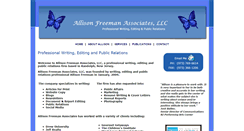 Desktop Screenshot of allisonfreemanassociates.com